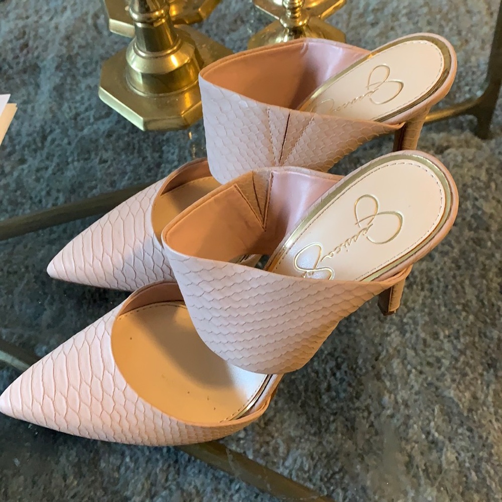 Jesica Simpson Chandra mule. Gently worn